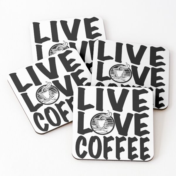 Item preview, Live Love Coffee designed and sold by likbatonboot.