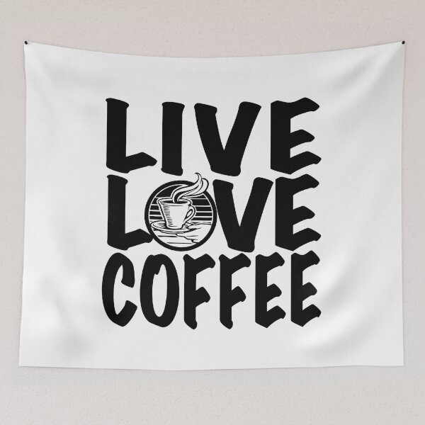 Item preview, Live Love Coffee designed and sold by likbatonboot.