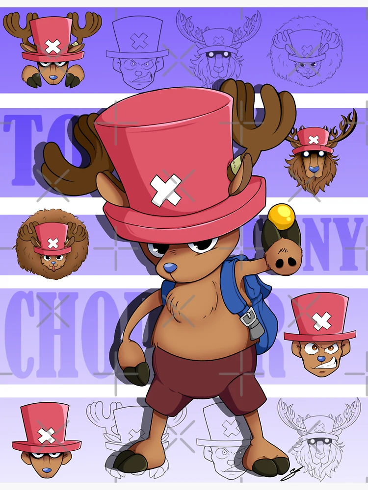 Tony Tony Chopper Sticker for Sale by Thoshya