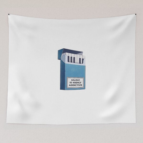 Item preview, Addicted to the Beat: Music is highly addictive  designed and sold by Inkonicc.