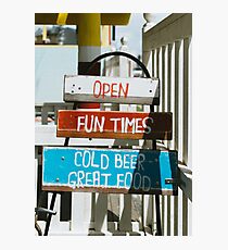 Fun Times Photographic Print