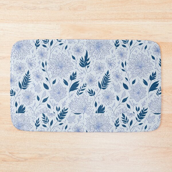 Item preview, Elegant Blue Floral designed and sold by Anthony Perez.