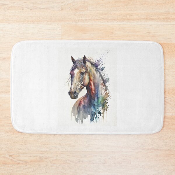 Item preview, Painting of a wild Horse designed and sold by LoneAngel.