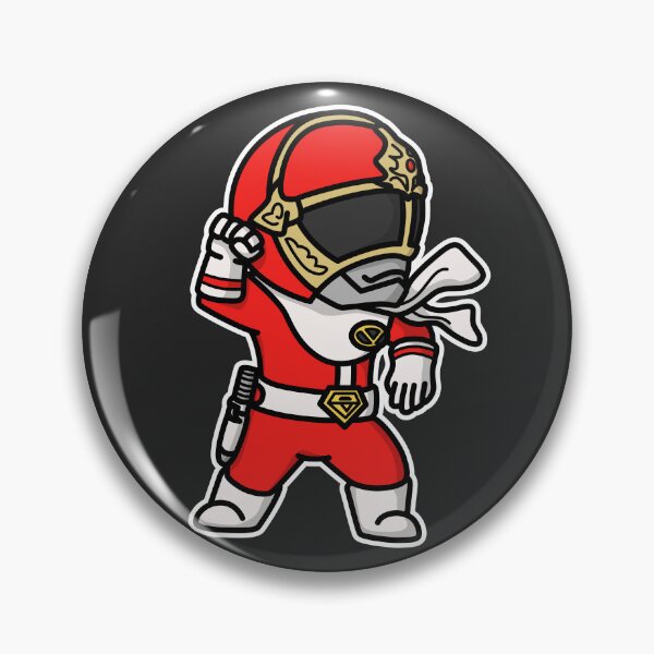 Artikelvorschau, GoggleRed Super Sentai Chibi Style Kawaii entworfen und verkauft von mattzwug-draws.