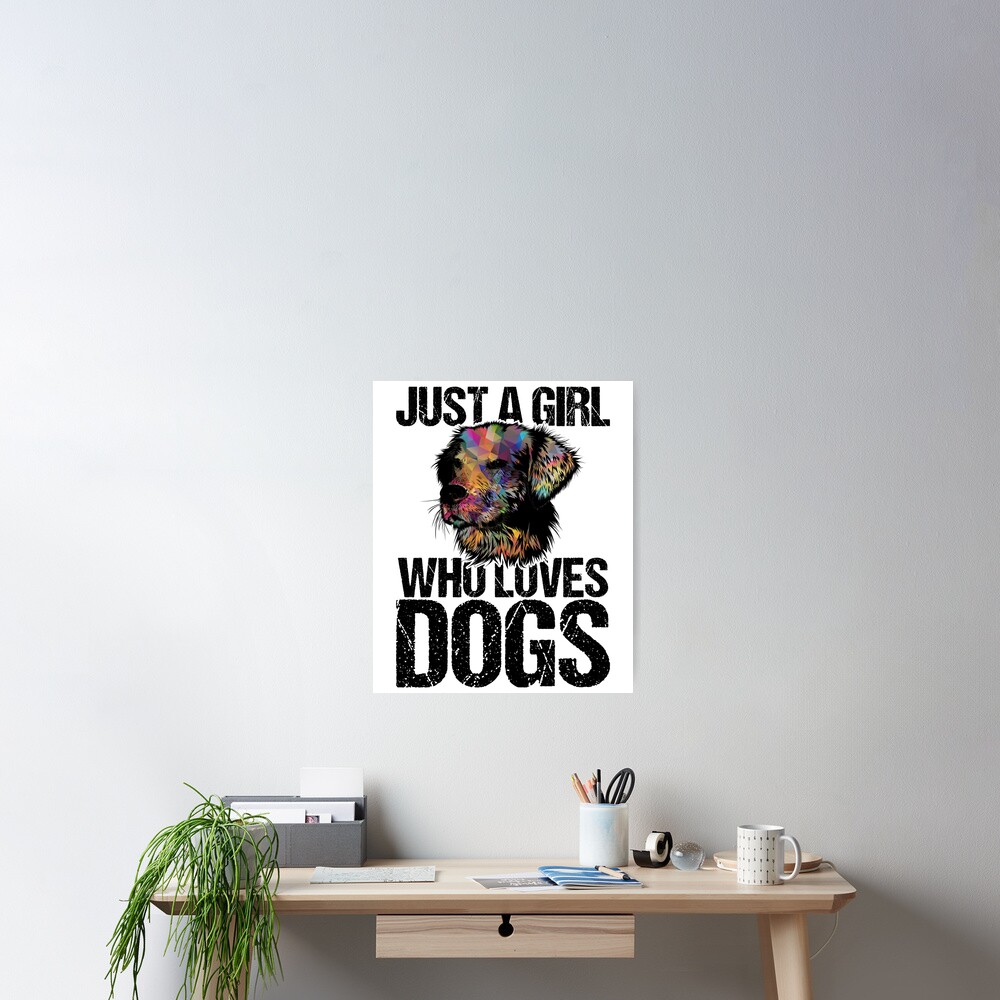 just a girl who loves dogs t shirt