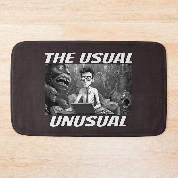 Item preview, The Usual Unusual designed and sold by lunarhalomedia.