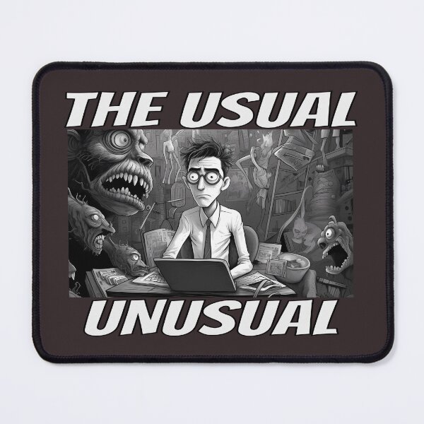 Item preview, The Usual Unusual designed and sold by lunarhalomedia.