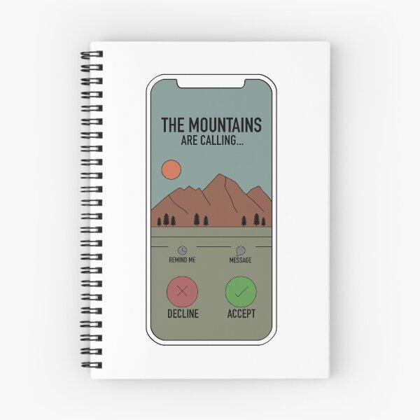 Item preview, The mountains are calling designed and sold by PurdyCDesigns1.