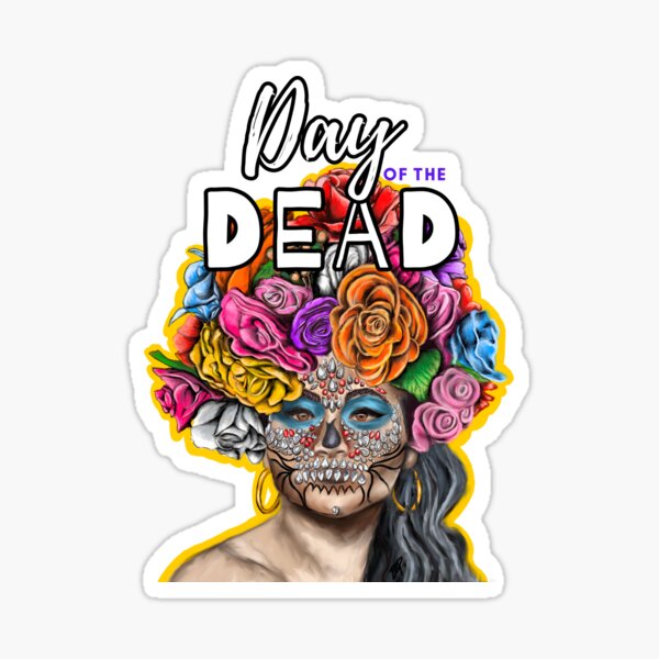 Item preview, Day Of The Dead Sugar Skull designed and sold by missdebi27.
