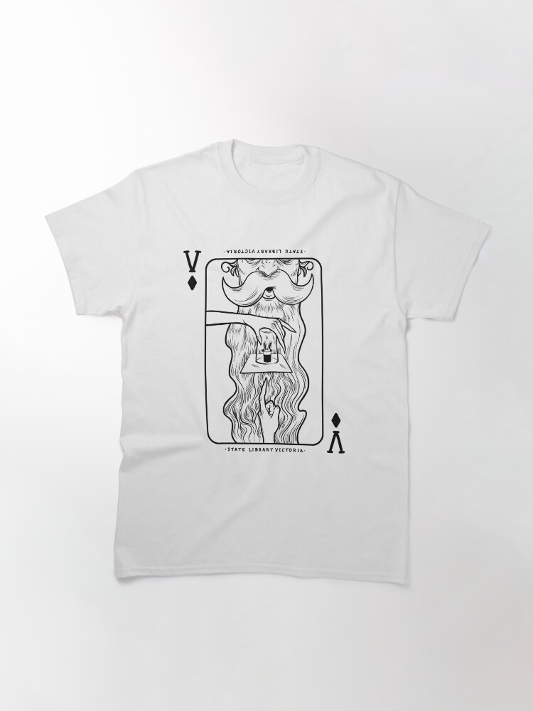 Alternate view of State Library Victoria Magic Playing Card Classic T-Shirt