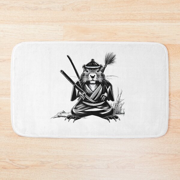 Item preview, Legendary samurai groundhog with his katana designed and sold by GroundhogMs.