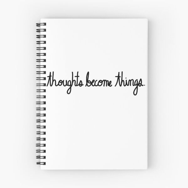 Item preview, Thoughts become things. designed and sold by Gladlymusic.