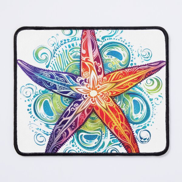 Item preview, Hawaiian Abstract Starfish designed and sold by ramblingsaloha.
