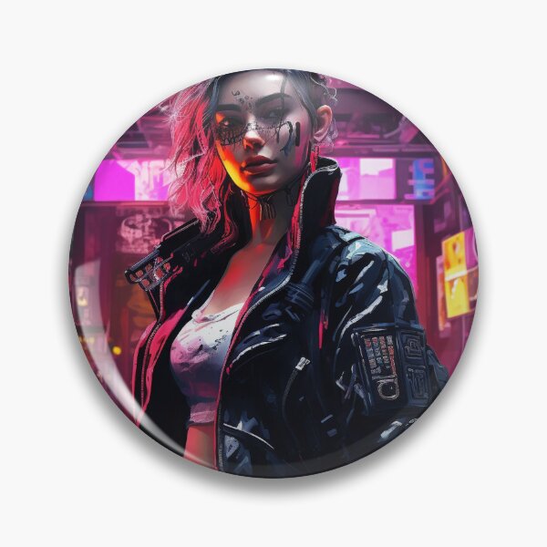 Artikelvorschau, latest artwork on neon cyberpunk lights apocalyptic decaying guns entworfen und verkauft von Davidnh8.