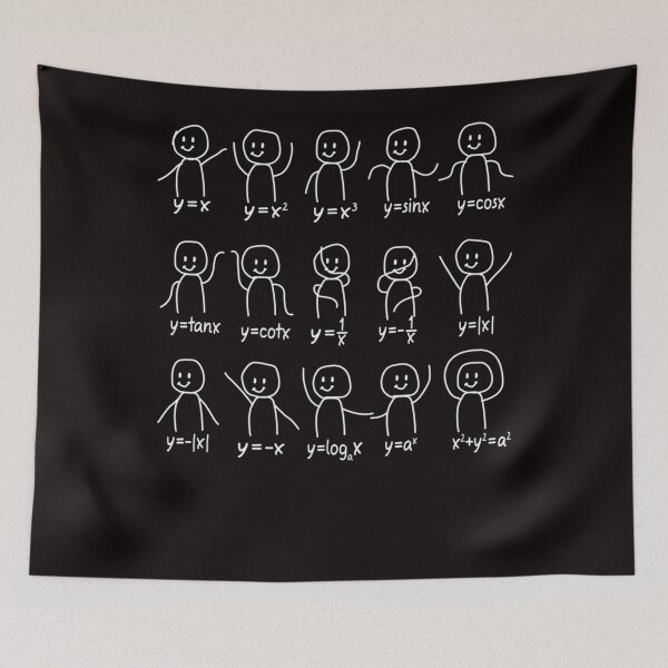 Item preview, Funny Algebra Dance Graph Figures Math Equation designed and sold by JeetindraLatch.