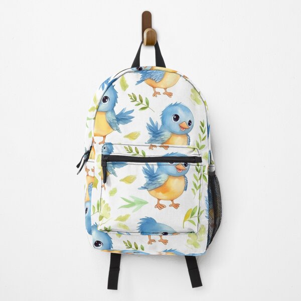 Item preview, Charming Bird: A Watercolor Seamless Pattern designed and sold by EnchantedPixel3.