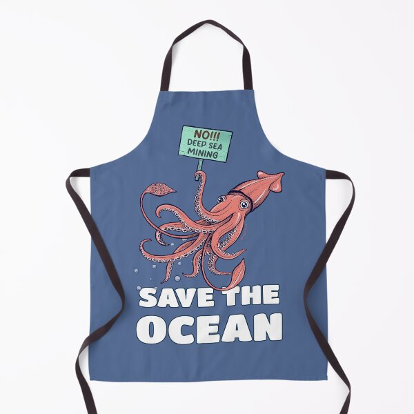 Item preview, Cute Squid - Save the Ocean designed and sold by Frank J. Art.
