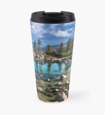 Sand harbor Morning - Lake Tahoe Travel Mug