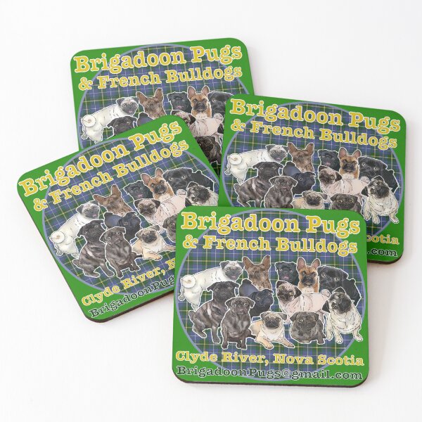 Item preview, Brigadoon Pugs, Clyde River, Nova Scotia designed and sold by FivePugs.