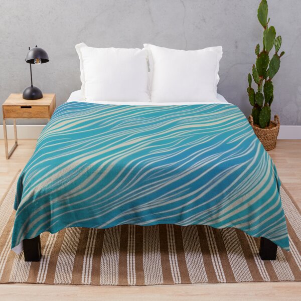 Item preview, Abstract Blue Ocean Wave Pattern designed and sold by calibrit.