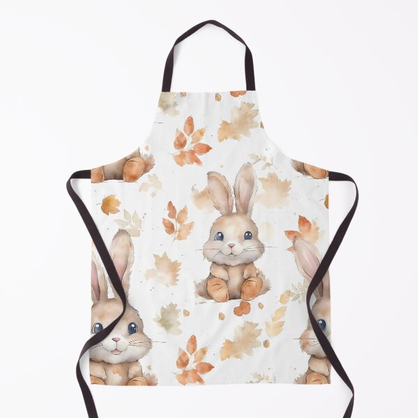 Item preview, Enchanting Bunny: A Cute Watercolor Seamless Pattern designed and sold by EnchantedPixel3.