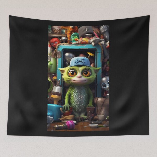 Item preview, Whimsical Wonders: A Playful Fusion of Fantasy and Dark Humor designed and sold by DreamBlazeStu.