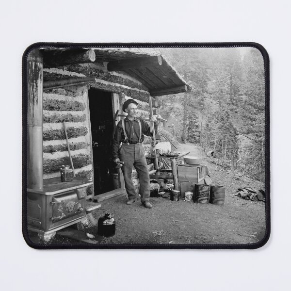 Item preview, Rocky Mountain Miner and Dog c. 1899 designed and sold by Daniel Hagerman.