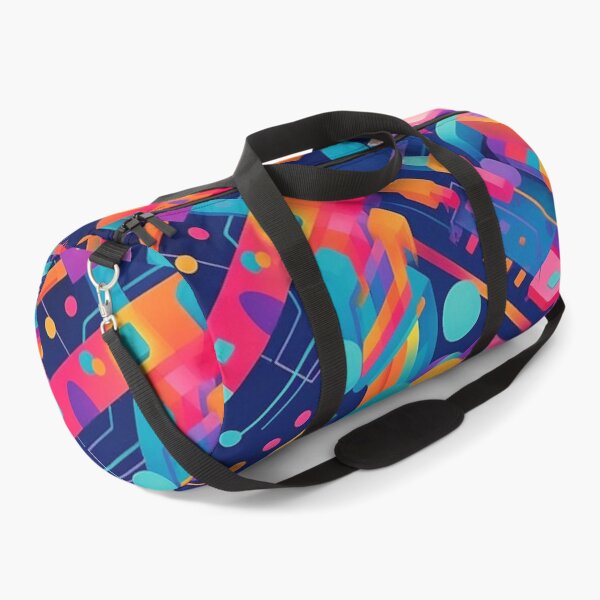 Item preview, Vibrant Abstract Art Tile | Colorful Circles and Squares Design designed and sold by Victornewyork.