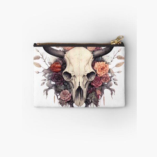 Item preview, Cow Skull Watch Me Rise from the Ashes designed and sold by leslieuresti.