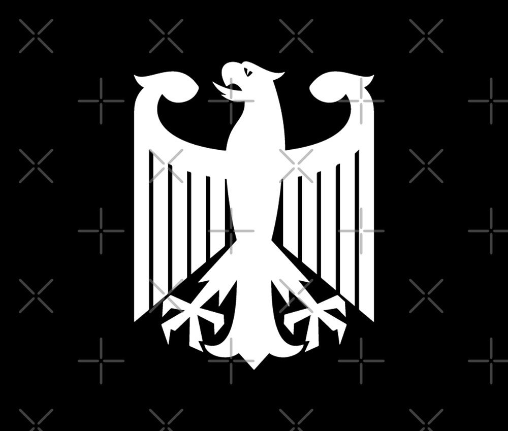 "German Eagle Emblem | White" by Oliveirallan | Redbubble