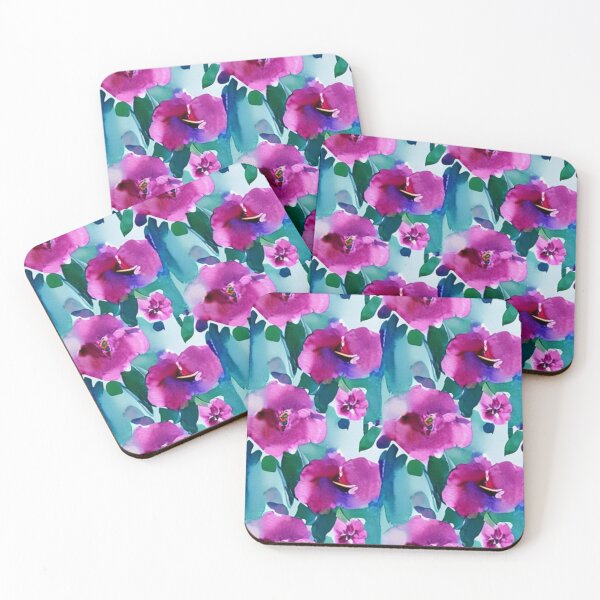 Item preview, Abstract Pink Hibiscus Pattern designed and sold by calibrit.