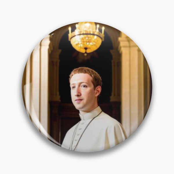 Item preview, Pope Mark Zuckerberg designed and sold by CheeseBlueprint.