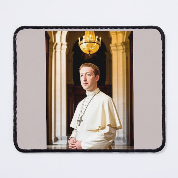 Item preview, Pope Mark Zuckerberg designed and sold by CheeseBlueprint.