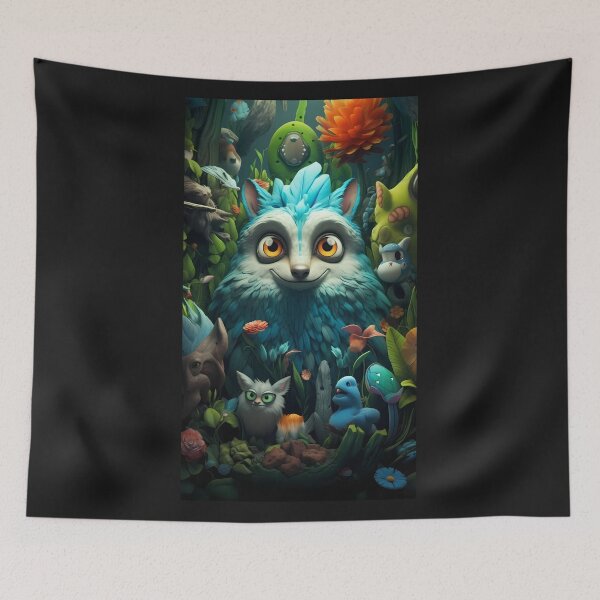 Item preview, Whimsical Wonders: A Playful Fusion of Fantasy and Dark Humor designed and sold by DreamBlazeStu.
