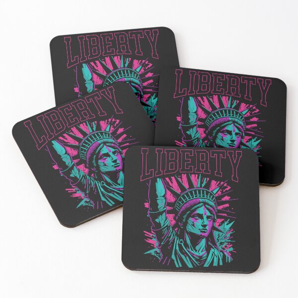 Item preview, Statue of Liberty Graffiti Pop Art designed and sold by donpakundo19.