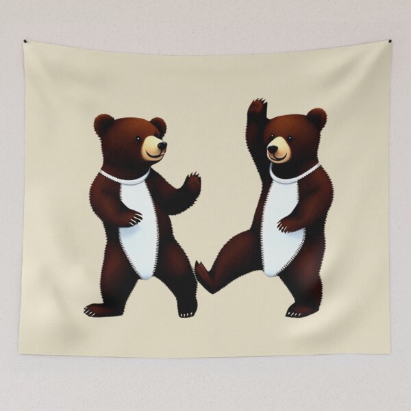 Item preview, Dancing bears - Flirty bears designed and sold by Joilsem.