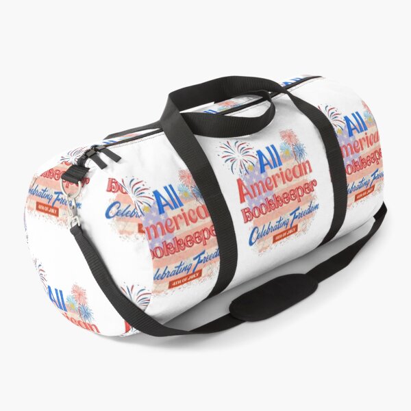 Item preview, 4th Of July, All American Bookkeeper Celebrating Freedom, July 4th Bookkeeper, Independence Day Gifts for Bookkeepers designed and sold by ShopULove.
