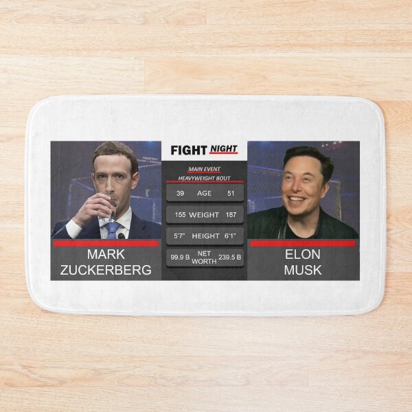 Artikelvorschau, Käfigkampf zwischen Musk und Zuckerberg entworfen und verkauft von LightningJelly.