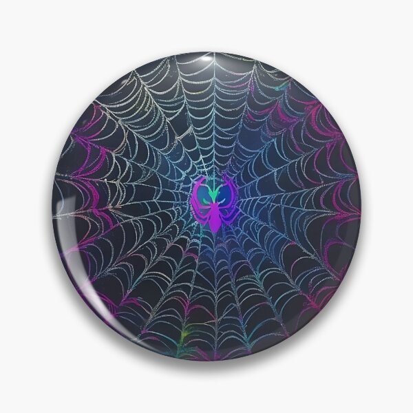 Item preview, Vibrant Punk Spider: A Verse of Colors designed and sold by InspirationElli.