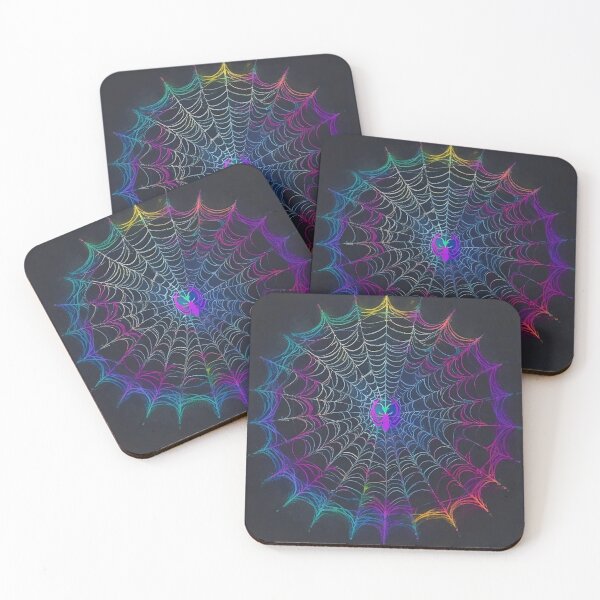 Item preview, Vibrant Punk Spider: A Verse of Colors designed and sold by InspirationElli.