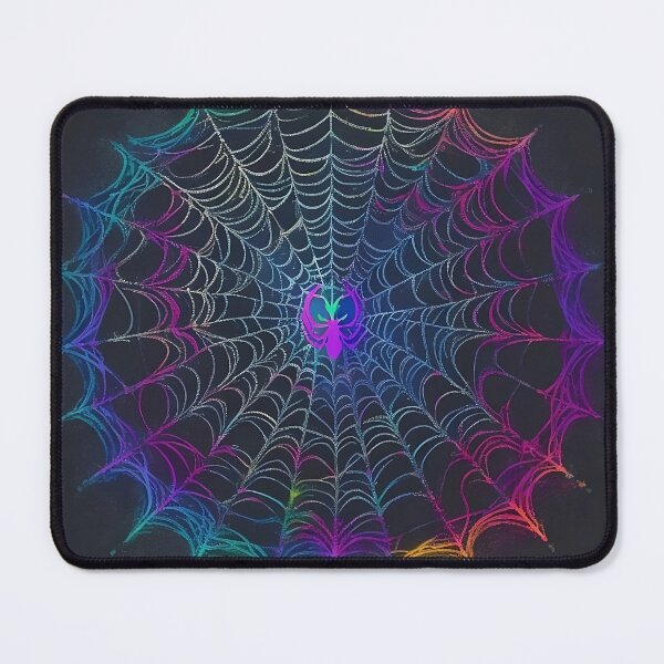 Item preview, Vibrant Punk Spider: A Verse of Colors designed and sold by InspirationElli.