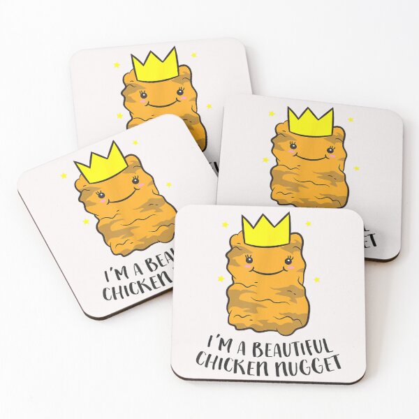 Item preview, Soy un hermoso nugget de pollo Nuggets de pollo divertidos designed and sold by fl61ahmad.