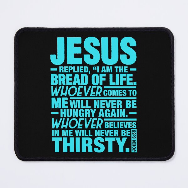 Item preview, John 6:35 Bread Of Life designed and sold by plushism.