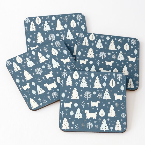 Item preview, Dark Blue Winter designed and sold by StudioThink.