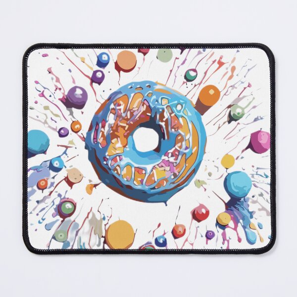 Item preview, Doughnut watercolor painting  designed and sold by PaletPatisserie.