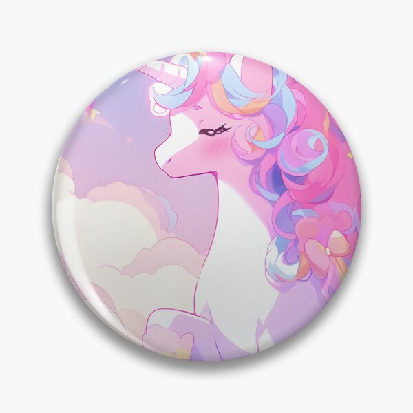 Artikelvorschau, Pastel Dreams: Pink Unicorn Artwork entworfen und verkauft von Cosmic-Canvases.