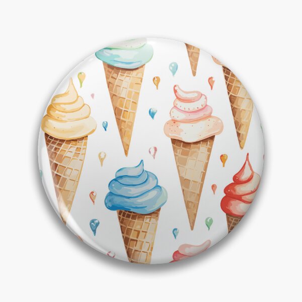 Item preview, Ice cream cones with swirls designed and sold by PaletPatisserie.
