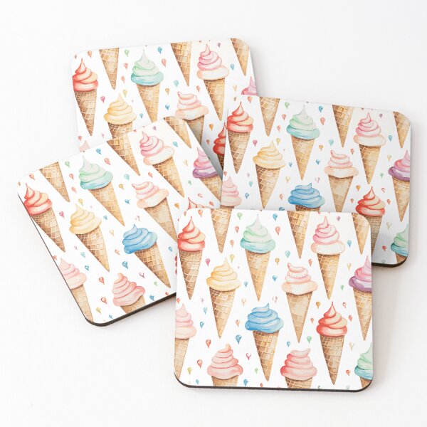 Item preview, Ice cream cones with swirls designed and sold by PaletPatisserie.