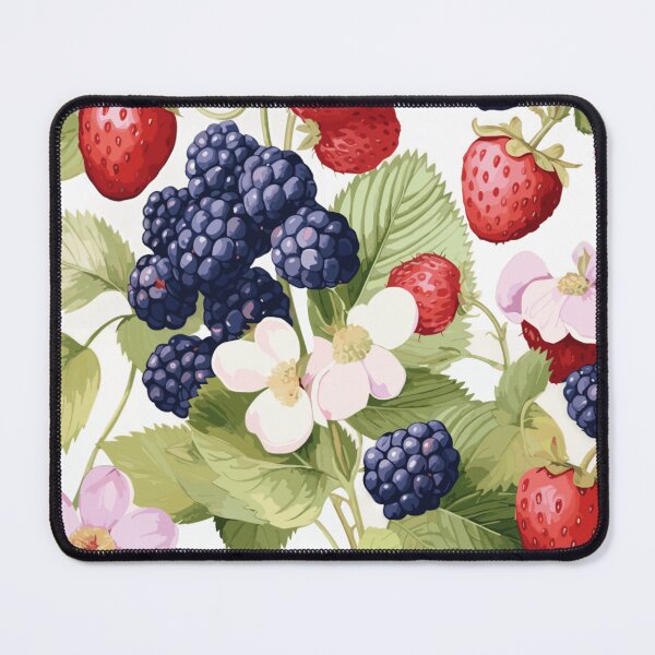 Item preview, Beauty of berries watercolor pattern designed and sold by PaletPatisserie.
