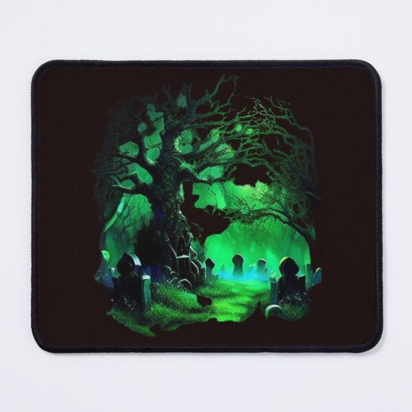 Item preview, Graveyard Scene - Green Fog designed and sold by snippygirl.